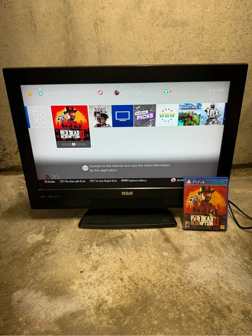 Red Dead Redemption 2 PS4 Complete With Map